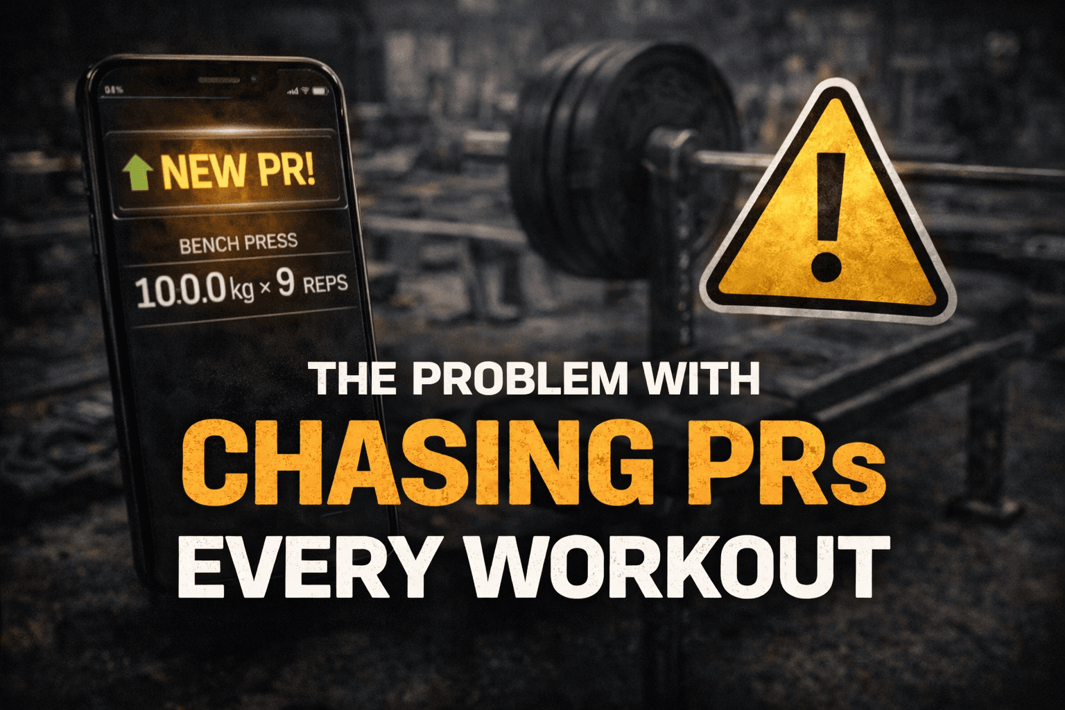 The Problem With Chasing PRs Every Workout